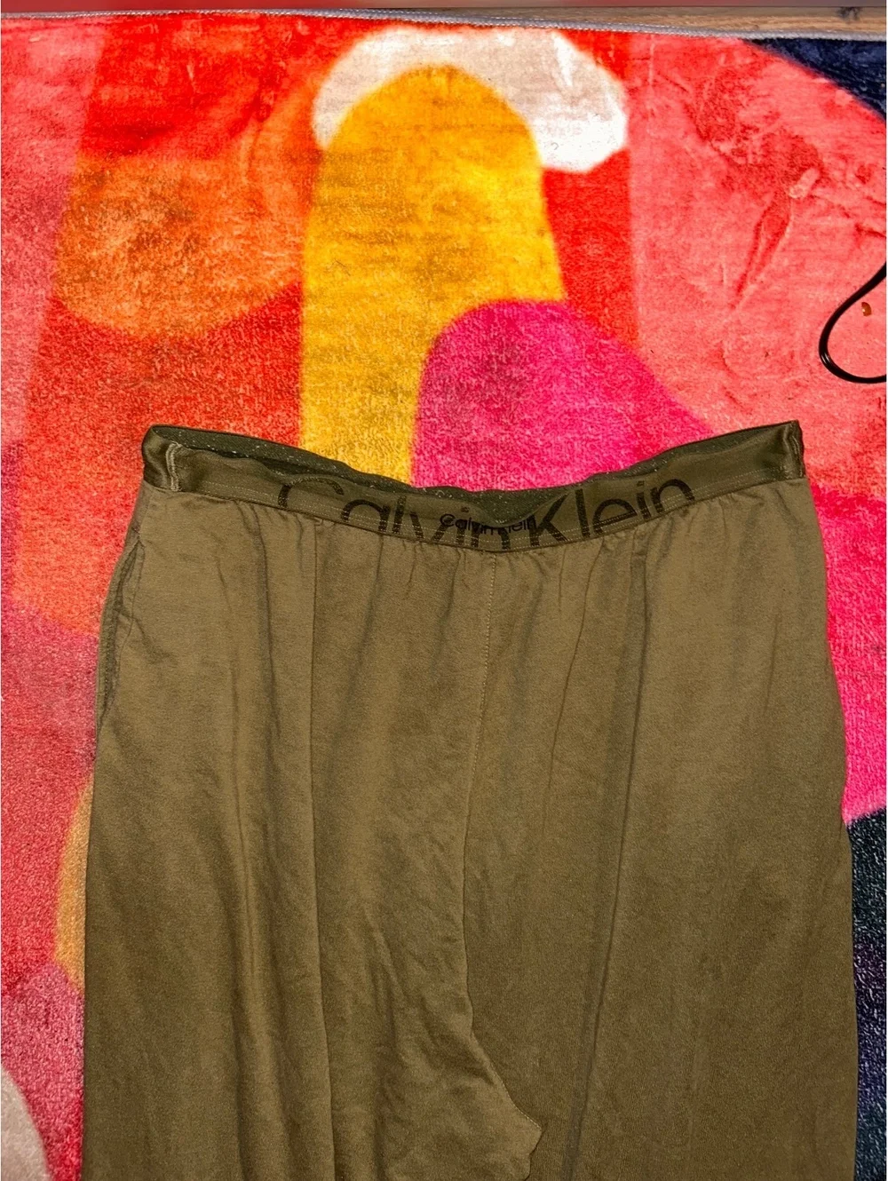 Calvin Klein Olive Green Lounge Pants